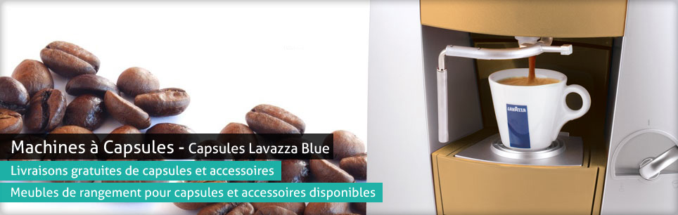 Machines à capsules Lavazza blue