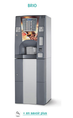 Distributeur automatique à grains solubles Brio